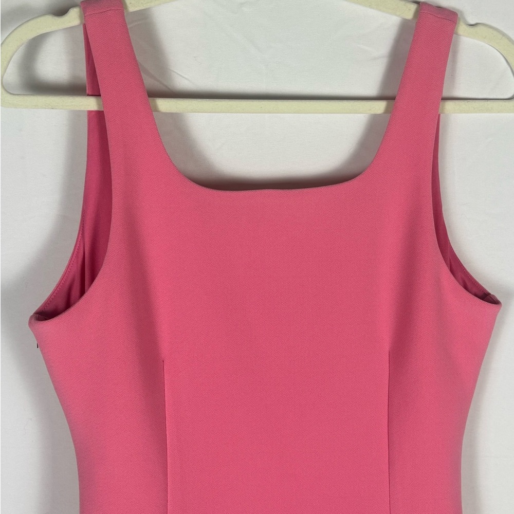Open Edit Mini Dress Ruched Tank Pink Medium - Picture 6 of 9